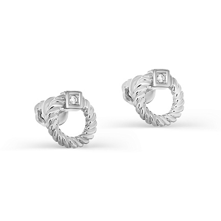 Серьги Пусеты