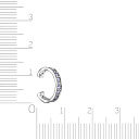 Серьга-кафф