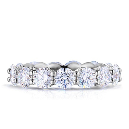 Кольцо из белого золота с бриллиантами