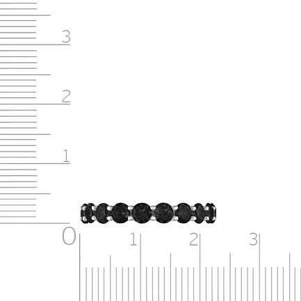 Кольцо из серебра с фианитом