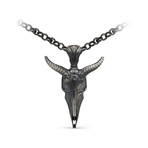 Колье из серебра