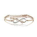 Браслет из красного золота с бриллиантами