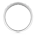 Кольцо из белого золота с бриллиантами