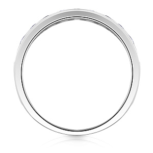 Кольцо из белого золота с бриллиантами