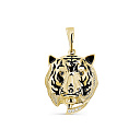 Подвеска из серебра с фианитами