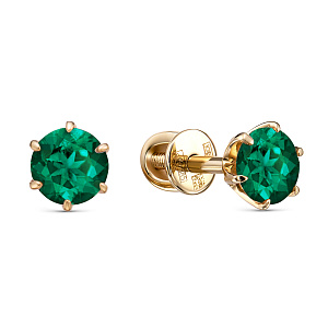 Серьги Пусеты