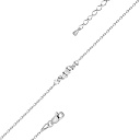 Браслет из белого золота с бриллиантами