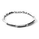 Браслет из белого золота с бриллиантами