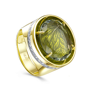 Кольцо из желтого золота