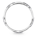 Кольцо из белого золота с бриллиантами