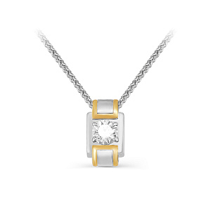 Колье из серебра