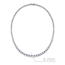 Колье из серебра