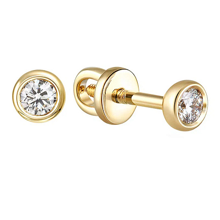 Серьги Пусеты