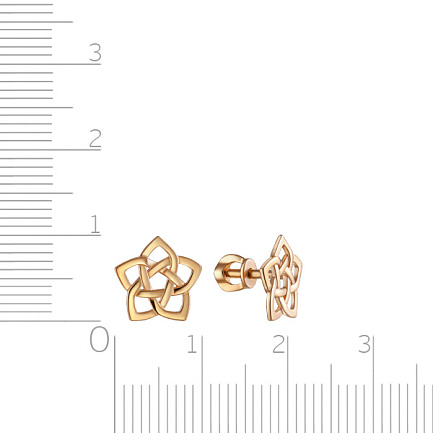 Серьги Пусеты