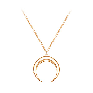 Колье из красного золота