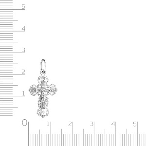 Крест из серебра