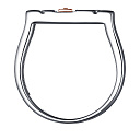 Кольцо из серебра с бриллиантом