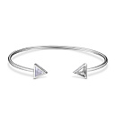 Браслет декоративный из белого золота с бриллиантами