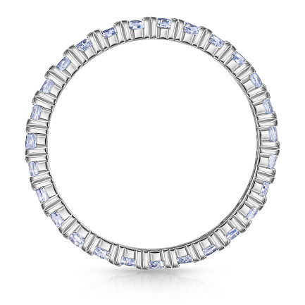 Кольцо из серебра с фианитом