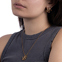 Колье из серебра