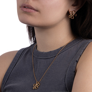 Колье из серебра