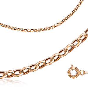 Колье из красного золота