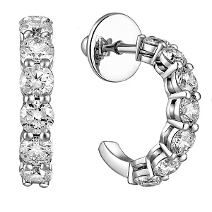 Серьги Пусеты