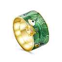 Кольцо из серебра с фианитом