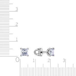 Серьги Пусеты