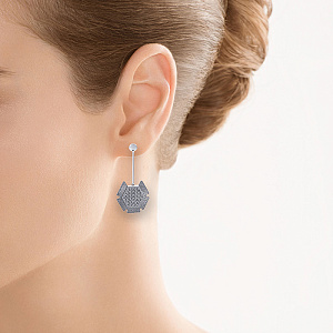 Серьги из серебра