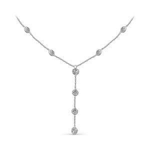 Колье из серебра