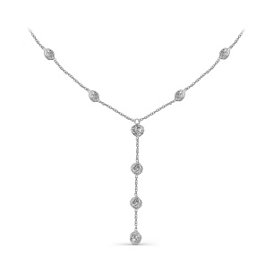 Колье из серебра