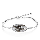 Браслет из белого золота с бриллиантами