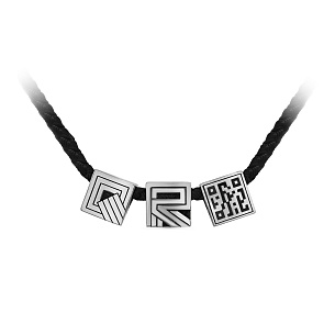 Колье из серебра