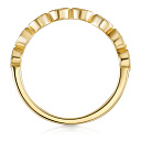 Кольцо из желтого золота с бриллиантами