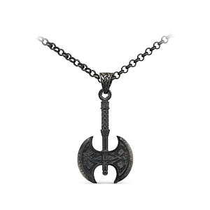 Колье из серебра