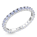 Кольцо из серебра с фианитом