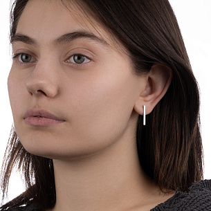 Серьги Пусеты