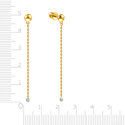 Серьги Пусеты