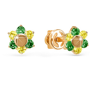 Серьги Пусеты