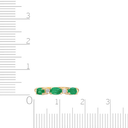 Кольцо из желтого золота