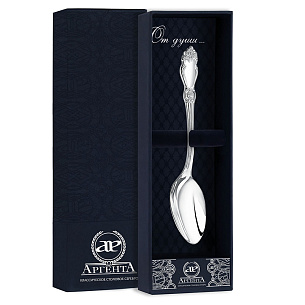 Ложка кофейная из серебра