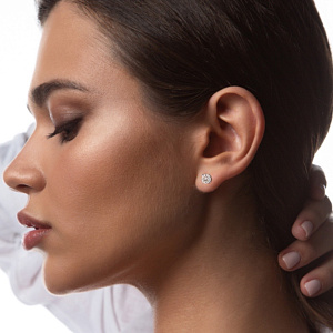 Серьги Пусеты