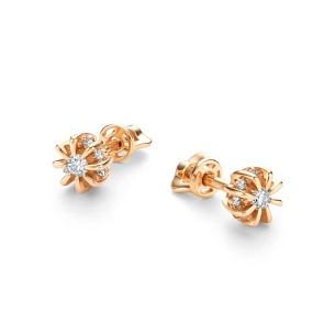 Серьги Пусеты