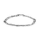 Браслет декоративный из серебра