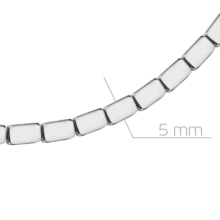 Колье из серебра