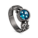 Кольцо из серебра с ситалом