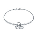 Браслет декоративный из белого золота с бриллиантами