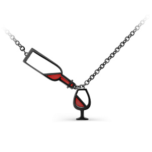 Колье из серебра