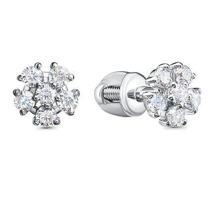 Серьги Пусеты